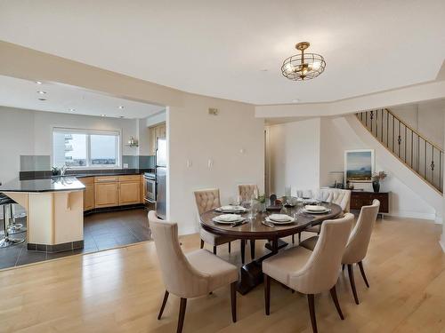 504 10855 Saskatchewan Drive, Edmonton, AB - Indoor Photo Showing Dining Room