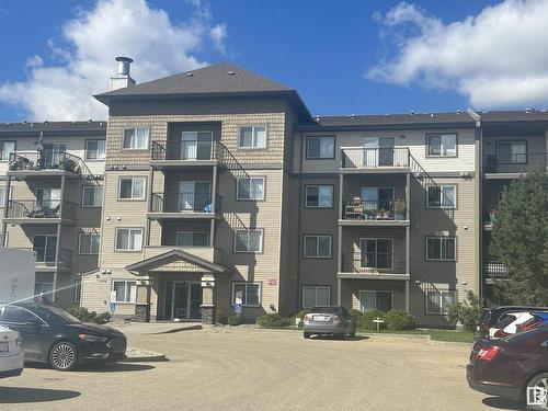 235 301 Clareview Station Drive, Edmonton, AB - Outdoor With Balcony With Facade