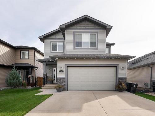 99 Hilldowns Dr, Spruce Grove, AB - Outdoor With Facade