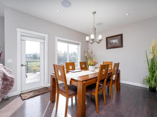 99 Hilldowns Dr, Spruce Grove, AB - Indoor Photo Showing Dining Room