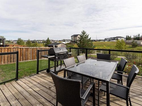 99 Hilldowns Dr, Spruce Grove, AB - Outdoor With Deck Patio Veranda