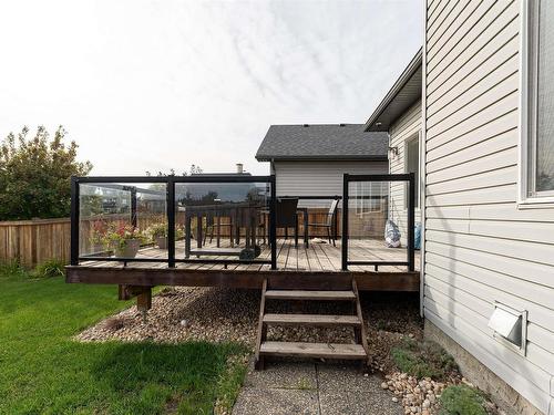 99 Hilldowns Dr, Spruce Grove, AB - Outdoor With Deck Patio Veranda With Exterior