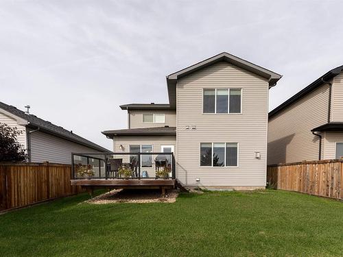 99 Hilldowns Dr, Spruce Grove, AB - Outdoor With Deck Patio Veranda With Exterior