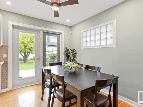 10329 136 Street, Edmonton, AB - Indoor Photo Showing Dining Room