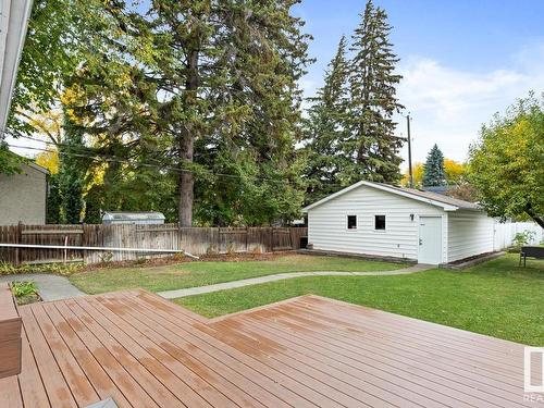 10329 136 Street, Edmonton, AB - Outdoor With Deck Patio Veranda