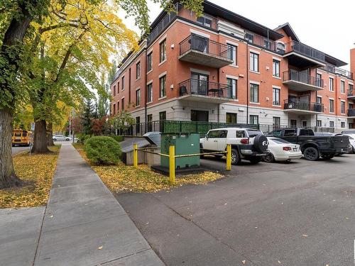 105 7907 109 Street, Edmonton, AB - Outdoor With Balcony With Facade