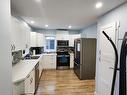 8612 104 Street, Edmonton, AB  - Indoor Photo Showing Kitchen With Stainless Steel Kitchen With Double Sink 