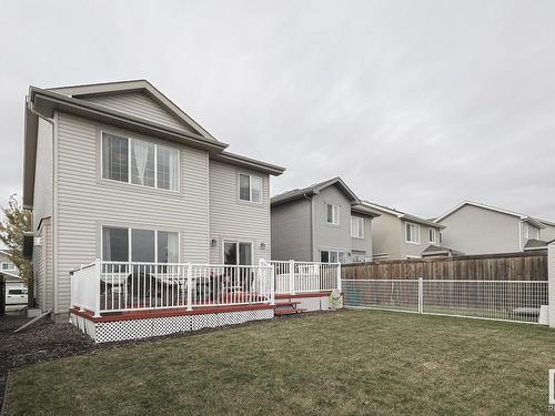 25 Sedona Place, Fort Saskatchewan, AB - Outdoor With Deck Patio Veranda With Exterior