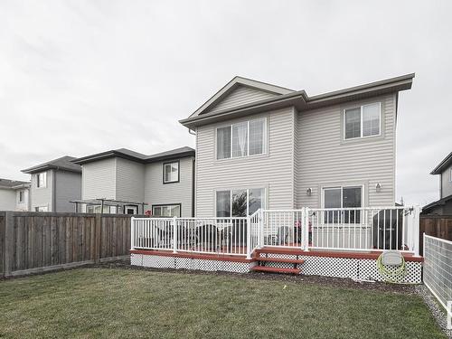 25 Sedona Place, Fort Saskatchewan, AB - Outdoor With Deck Patio Veranda With Exterior