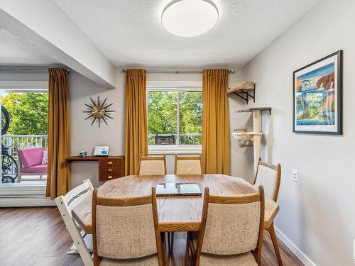 18 11219 103A Avenue, Edmonton, AB - Indoor Photo Showing Dining Room