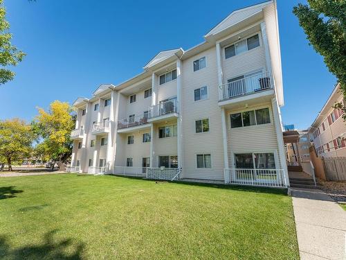 18 11219 103A Avenue, Edmonton, AB - Outdoor With Balcony