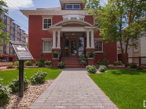 10417 Saskatchewan Drive, Edmonton, AB - Outdoor With Facade