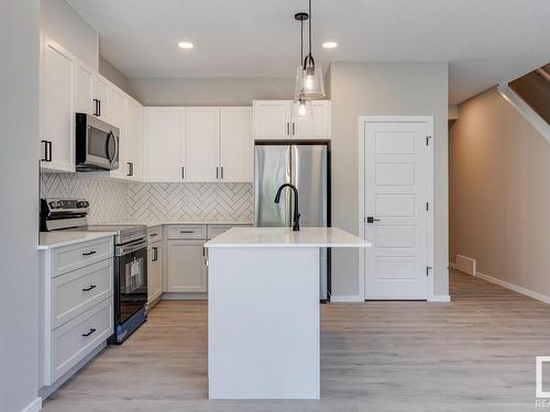 338 Genesis Villa(S), Stony Plain, AB - Indoor Photo Showing Kitchen With Upgraded Kitchen