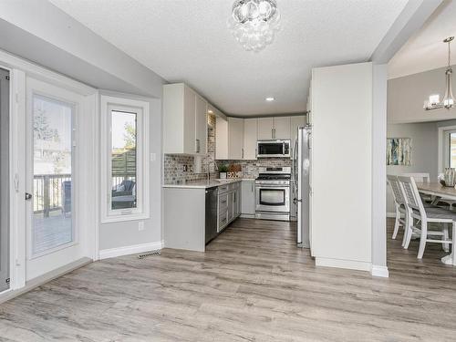 4604 43 Street, Beaumont, AB - Indoor Photo Showing Kitchen With Upgraded Kitchen