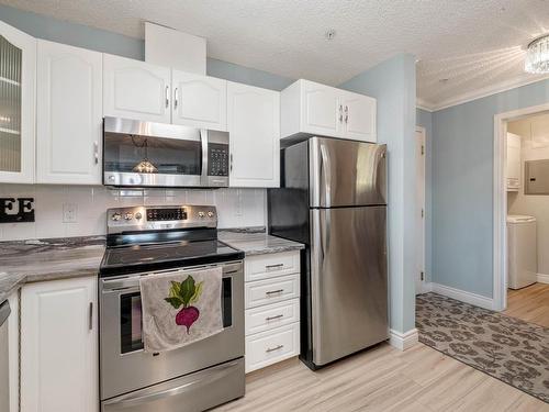 316 13450 114 Avenue, Edmonton, AB - Indoor Photo Showing Kitchen With Stainless Steel Kitchen