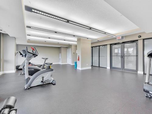 102 11080 Ellerslie Road, Edmonton, AB - Indoor Photo Showing Gym Room