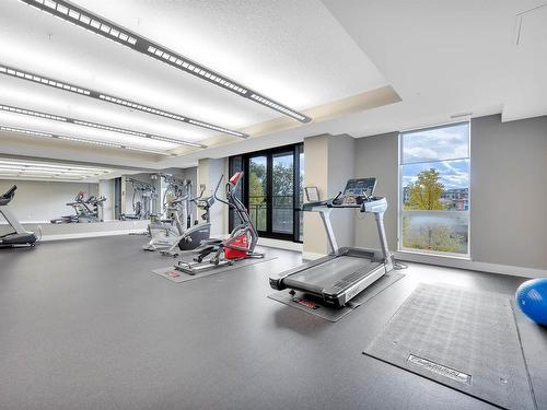 102 11080 Ellerslie Road, Edmonton, AB - Indoor Photo Showing Gym Room