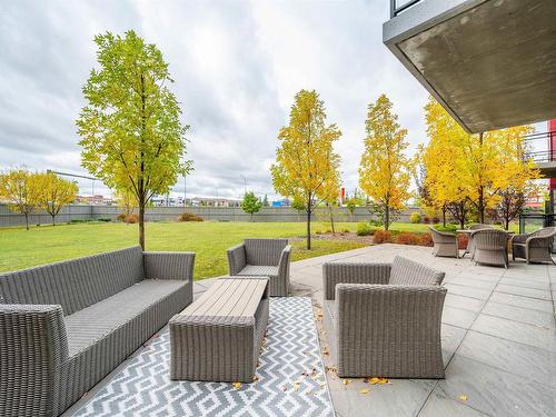 102 11080 Ellerslie Road, Edmonton, AB - Outdoor With Deck Patio Veranda With Exterior