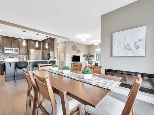 102 11080 Ellerslie Road, Edmonton, AB - Indoor Photo Showing Dining Room