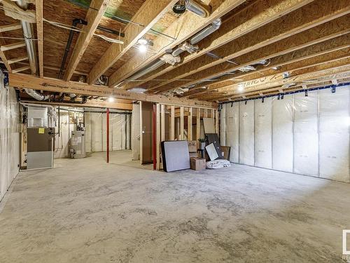 153 Rancher Road, Ardrossan, AB - Indoor Photo Showing Basement