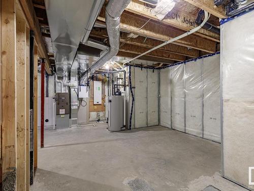 153 Rancher Road, Ardrossan, AB - Indoor Photo Showing Basement