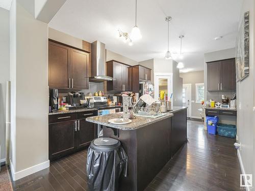 17254 73 Street, Edmonton, AB - Indoor Photo Showing Kitchen With Upgraded Kitchen