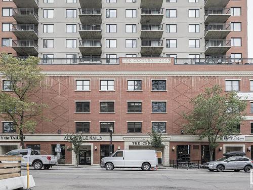 502 10180 104 Street Nw, Edmonton, AB - Outdoor With Balcony With Facade