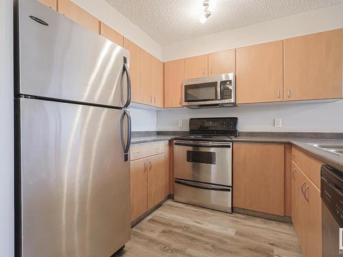 502 10180 104 Street Nw, Edmonton, AB - Indoor Photo Showing Kitchen