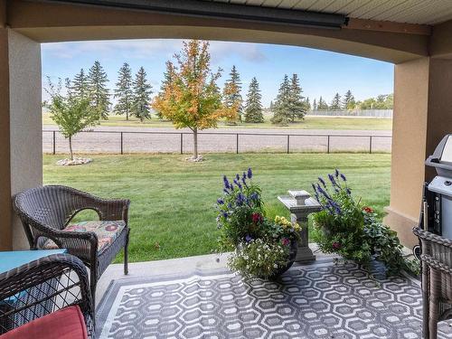 112 400 Palisades Way, Sherwood Park, AB - Outdoor With Deck Patio Veranda