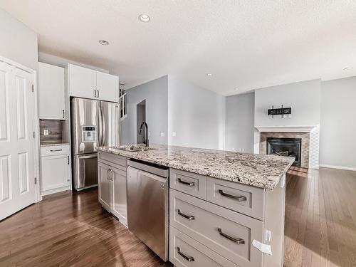 3 Riviere Terrace, St. Albert, AB - Indoor Photo Showing Kitchen With Double Sink With Upgraded Kitchen