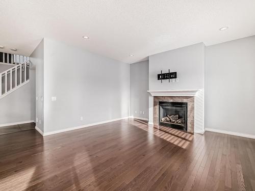 3 Riviere Terrace, St. Albert, AB - Indoor Photo Showing Living Room With Fireplace