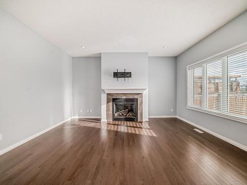 3 Riviere Terrace, St. Albert, AB - Indoor Photo Showing Living Room With Fireplace