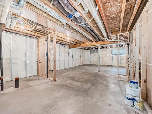 1724 Erker Way, Edmonton, AB - Indoor Photo Showing Basement