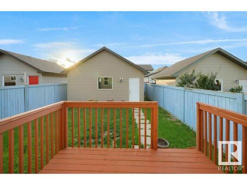 582 Tamarack Road, Edmonton, AB - Outdoor With Deck Patio Veranda With Exterior