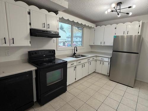 2645 135 Avenue, Edmonton, AB - Indoor Photo Showing Kitchen With Double Sink