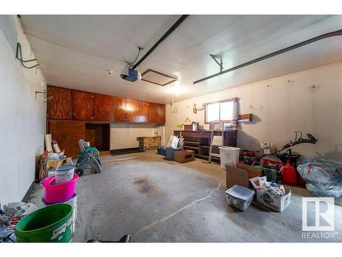 4741 51 Avenue, Wildwood, AB - Indoor Photo Showing Garage