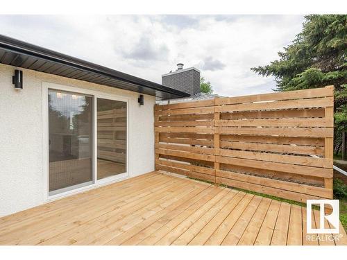 8803 145 Street, Edmonton, AB - Outdoor With Deck Patio Veranda With Exterior