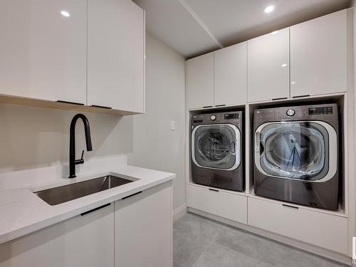 2503 Cameron Ravine Landing, Edmonton, AB - Indoor Photo Showing Laundry Room