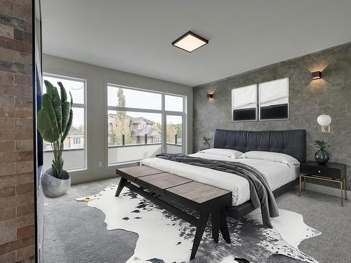 2503 Cameron Ravine Landing, Edmonton, AB - Indoor Photo Showing Bedroom