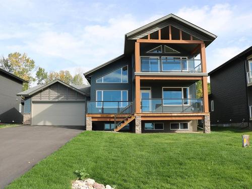 8 55101 Ste Anne Trail, Rural Lac Ste. Anne County, AB - Outdoor With Balcony With Facade