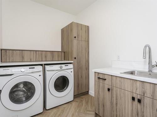 8 55101 Ste Anne Trail, Rural Lac Ste. Anne County, AB - Indoor Photo Showing Laundry Room