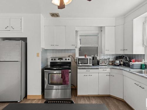 12010 102 Street, Edmonton, AB - Indoor Photo Showing Kitchen