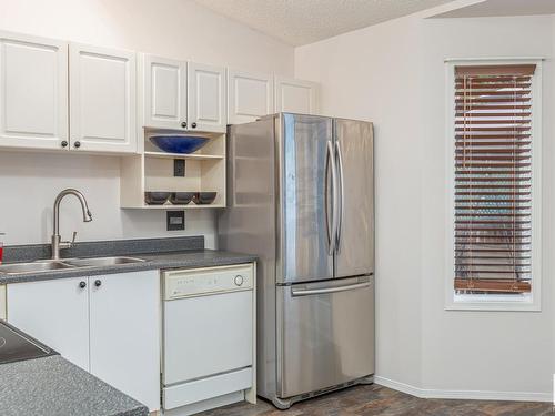 6 15 Poirier Avenue, St. Albert, AB - Indoor Photo Showing Kitchen With Double Sink