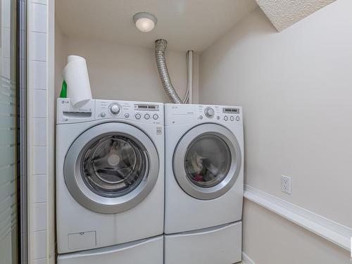 6 15 Poirier Avenue, St. Albert, AB - Indoor Photo Showing Laundry Room