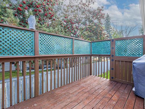 6 15 Poirier Avenue, St. Albert, AB - Outdoor With Deck Patio Veranda With Exterior