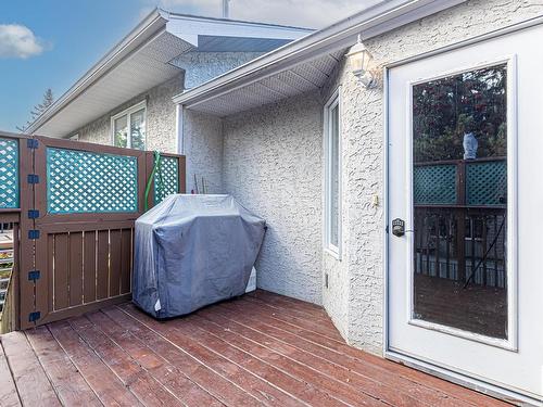 6 15 Poirier Avenue, St. Albert, AB - Outdoor With Deck Patio Veranda With Exterior