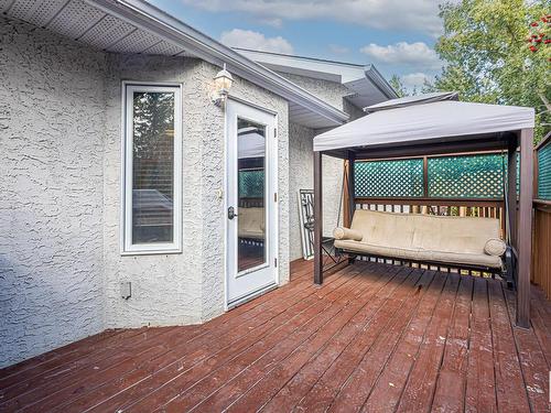 6 15 Poirier Avenue, St. Albert, AB - Outdoor With Deck Patio Veranda With Exterior