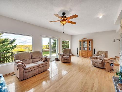 208 Grandisle Point(E) Nw, Edmonton, AB - Indoor Photo Showing Living Room