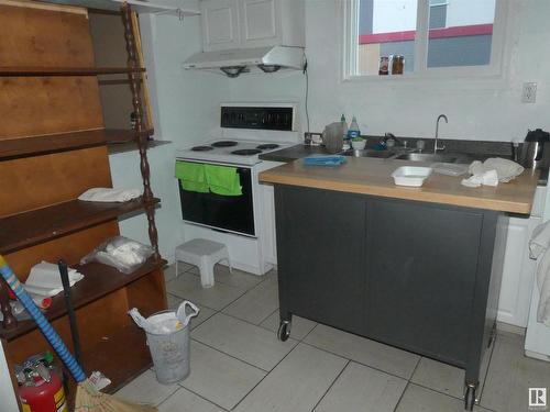 10894 98 Street Nw, Edmonton, AB - Indoor Photo Showing Kitchen With Double Sink