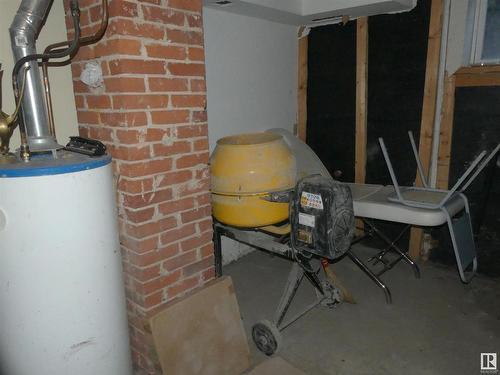 10894 98 Street Nw, Edmonton, AB - Indoor Photo Showing Basement